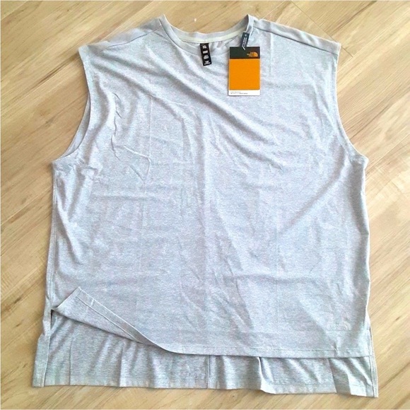 Gray Sleeveless Shirt by The North Face - Picture 1 of 8